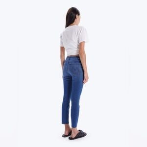 MOTHER Denim "The Looker Crop" Skinny Jeans size 26 wash les’t just be friends